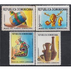 Rep. Dominicana 736/39 1973 Museo del Hombre Dominicano MNH Rep. Dominicana 736/39 1973 Museo del Hombre Dominicano MNH