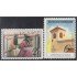 Rep. Dominicana 733/34 1973 El Nazareno y El Cirineo Iglesia del Carmen MNH