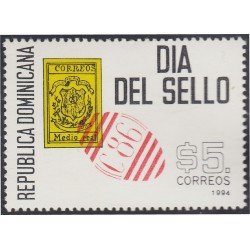 Rep. Dominicana 1153 1994 Día del sello MNH Rep. Dominicana 1153 1994 Día del sello MNH