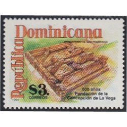 Rep. Dominicana 1152 1994 600 Años de la Fundación de La Concepción de La Vega MNH Rep. Dominicana 1152 1994 600 Años de la Fundación de La Concepción de La Vega MNH