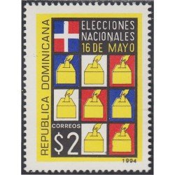 Rep. Dominicana 1141 1994 Elecciones Nacionales MNH Rep. Dominicana 1141 1994 Elecciones Nacionales MNH