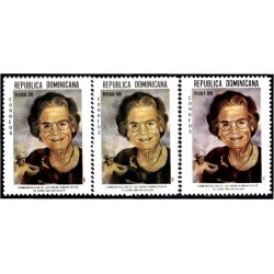 Rep. Dominicana 1108/10 1993 Doña Ema Balaguer MNH Rep. Dominicana 1108/10 1993 Doña Ema Balaguer MNH