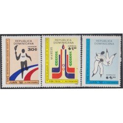 Rep. Dominicana 1105/07 1992 Juegos deportivos Educación Física y Recreación MNH Rep. Dominicana 1105/07 1992 Juegos deportivos Educación Física y Recreación MNH