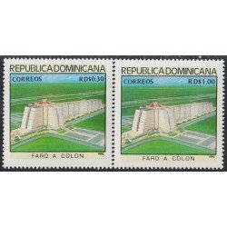 Rep. Dominicana 1103/04 1992 Faro a Colón MNH Rep. Dominicana 1103/04 1992 Faro a Colón MNH