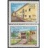 Rep. Dominicana 1101/02 1992 Primera corte virreinal y primeras casas reales en América MNH