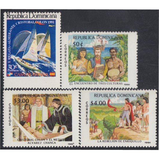Rep. Dominicana 1088CF 1991 Cristobal Colón MNH