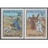 Rep. Dominicana 1075/76 1990 Semana Santa MNH