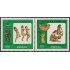 Rep. Dominicana 1061/62 1989 América Upae Taínos Vasija Ritual Casabe MNH