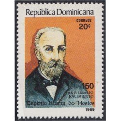Rep. Dominicana 1057 1989 Eugenio Macía MNH Rep. Dominicana 1057 1989 Eugenio Macía MNH