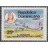 Rep. Dominicana 1030 1987 50 Aniversario vuelo panamericano pro-faro a Colón MNH