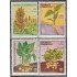 Rep. Dominicana 1010/13 1987 Plantas Medicinales MNH