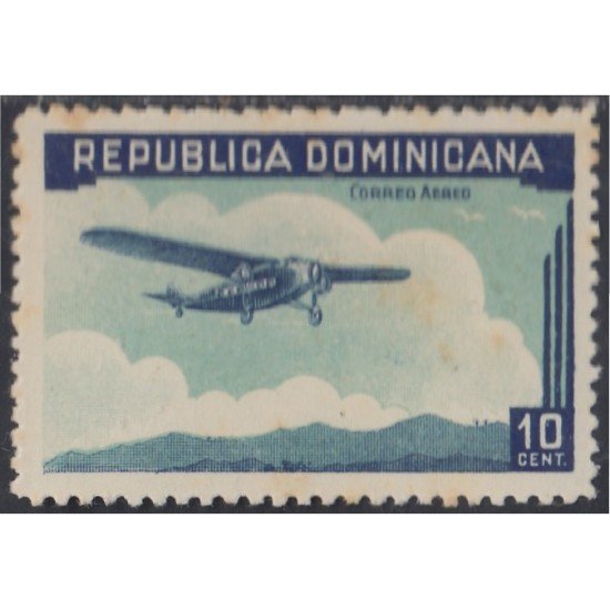 Rep. Dominicana A- 26 1936 Avión Plane MNH
