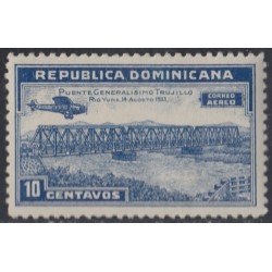 Rep. Dominicana A- 24 1934 Puente Generalísimo Trujillo MNH Rep. Dominicana A- 24 1934 Puente Generalísimo Trujillo MNH
