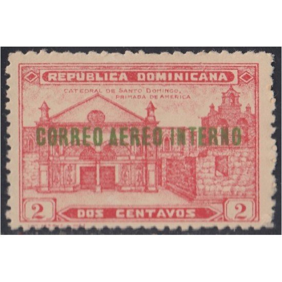 Rep. Dominicana A- 22 1933 Catedral de Santo Domingo MNH Rep. Dominicana A- 22 1933 Catedral de Santo Domingo MNH