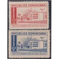 Rep. Dominicana A- 83/84 1952 Hospital Dr. Salvador B. Gautier MNH Rep. Dominicana A- 83/84 1952 Hospital Dr. Salvador B. Gautier MNH