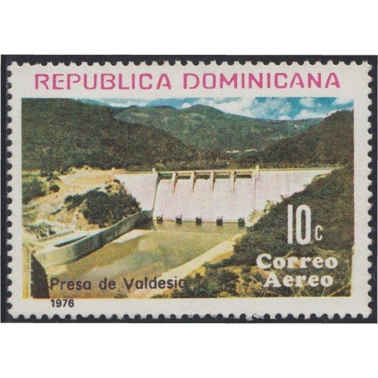 Rep. Dominicana A- 282 1976 Presa de Valdesia MNH Rep. Dominicana A- 282 1976 Presa de Valdesia MNH