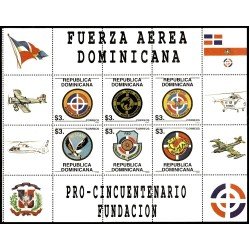 Rep. Dominicana 1296/01 1997 Fuerza Aérea Dominicana Aviones MNH Rep. Dominicana 1296/01 1997 Fuerza Aérea Dominicana Aviones MNH