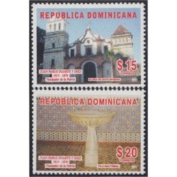 Rep. Dominicana 1646/47 2011 Juan Pablo Duarte y Diez MNH Rep. Dominicana 1646/47 2011 Juan Pablo Duarte y Diez MNH