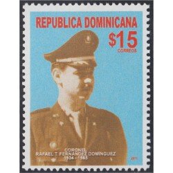 Rep. Dominicana 1643 2011 Cnel. Rafael T. Fernández Dominguez MNH Rep. Dominicana 1643 2011 Cnel. Rafael T. Fernández Dominguez MNH