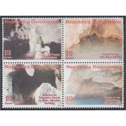 Rep. Dominicana 1633/36 2011 Cuevas de Dominicana MNH Rep. Dominicana 1633/36 2011 Cuevas de Dominicana MNH