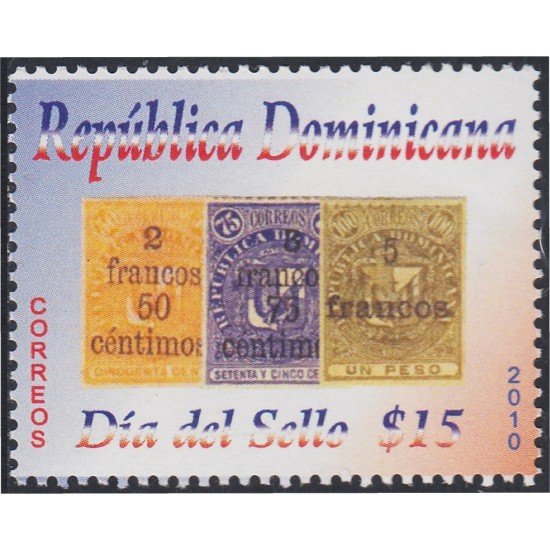Rep. Dominicana 1610 2010 Día del sello MNH Rep. Dominicana 1610 2010 Día del sello MNH