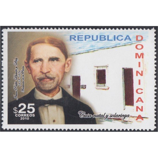 Rep. Dominicana 1607 2010 Juan Pablo Duarte y Diez MNH Rep. Dominicana 1607 2010 Juan Pablo Duarte y Diez MNH