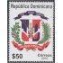 Rep. Dominicana 1602 2010 Escudo Emblema MNH