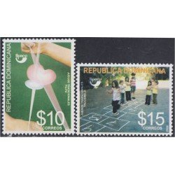 Rep. Dominicana 1592/93 2009 Juegos Tradicionales MNH Rep. Dominicana 1592/93 2009 Juegos Tradicionales MNH