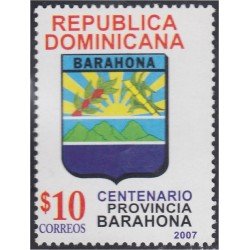 Rep. Dominicana 1529 2007 Centenario provincia Barahona MNH Rep. Dominicana 1529 2007 Centenario provincia Barahona MNH