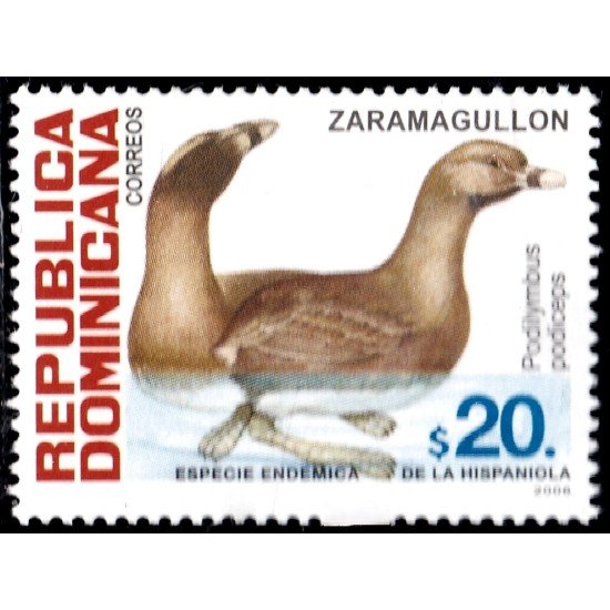 Rep. Dominicana 1524 2007 Zaramagullon Especie endémica MNH Rep. Dominicana 1524 2007 Zaramagullon Especie endémica MNH