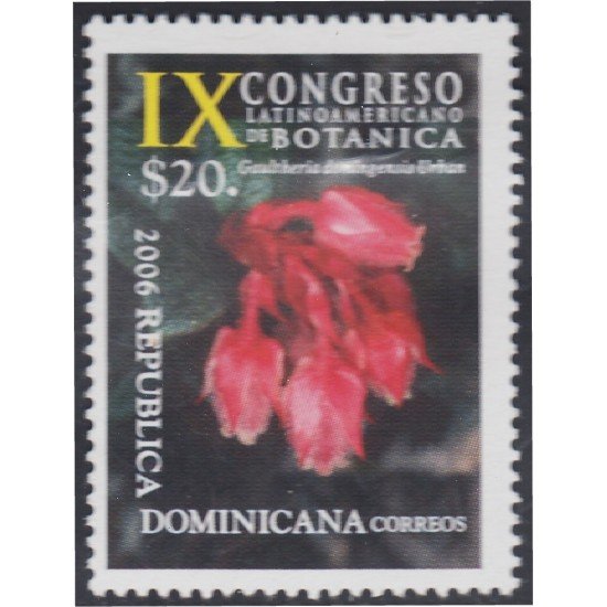 Rep. Dominicana 1516 2007 Congreso Latinoamericano de Botánica MNH Rep. Dominicana 1516 2007 Congreso Latinoamericano de Botánica MNH