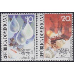 Rep. Dominicana 1501/02 2005 América Upaep Protección del medio ambiente MNH Rep. Dominicana 1501/02 2005 América Upaep Protección del medio ambiente MNH