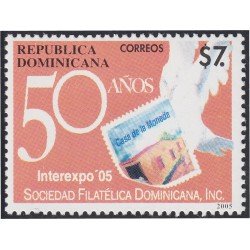 Rep. Dominicana 1500 2005 Interexpo 05 Sociedad Filatélica Dominicana MNH Rep. Dominicana 1500 2005 Interexpo 05 Sociedad Filatélica Dominicana MNH