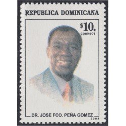 Rep. Dominicana 1490 2003 José Francisco Peña Gómez MNH Rep. Dominicana 1490 2003 José Francisco Peña Gómez MNH