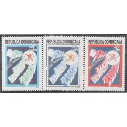 Rep. Dominicana 1481/83 2003 XIV Juegos Panamericanos MNH Rep. Dominicana 1481/83 2003 XIV Juegos Panamericanos MNH
