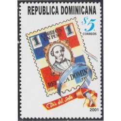 Rep. Dominicana 1468 2001 Día del sello Un peso MNH Rep. Dominicana 1468 2001 Día del sello Un peso MNH