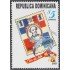 Rep. Dominicana 1468 2001 Día del sello Un peso MNH