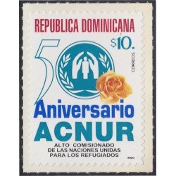 Rep. Dominicana 1448 2000 50 Aniversario ACNUR MNH Rep. Dominicana 1448 2000 50 Aniversario ACNUR MNH