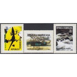 Rep. Dominicana 1445/47 2000 Protección del ambiente MNH Rep. Dominicana 1445/47 2000 Protección del ambiente MNH