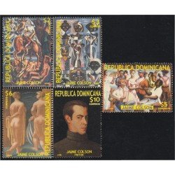 Rep. Dominicana 1438/42 2000 Obras de Jaime Colson MNH Rep. Dominicana 1438/42 2000 Obras de Jaime Colson MNH