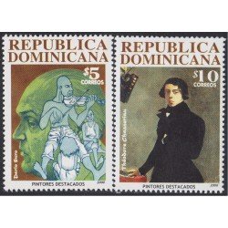 Rep. Dominicana 1429/30 2000 Pintores destacados Darió Saro Theodore Chasseriau MNH Rep. Dominicana 1429/30 2000 Pintores destacados Darió Saro Theodore Chasseriau MNH
