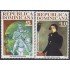 Rep. Dominicana 1429/30 2000 Pintores destacados Darió Saro Theodore Chasseriau MNH