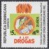 Rep. Dominicana 1418 2000 Campaña contra las Drogas MNH