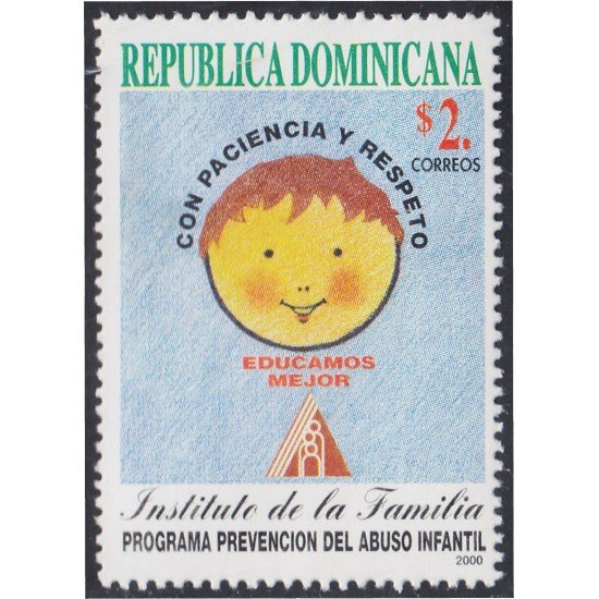 Rep. Dominicana 1417 2000 Instituto de la Familia MNH Rep. Dominicana 1417 2000 Instituto de la Familia MNH