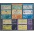 Rep. Dominicana 1409/13 1999 Centenario de Billetes Municipales MNH