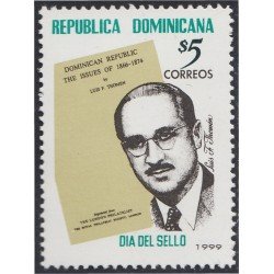 Rep. Dominicana 1404 1999 Día del sello Luis F. Thomen MNH Rep. Dominicana 1404 1999 Día del sello Luis F. Thomen MNH