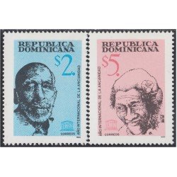 Rep. Dominicana 1394/95 1999 Año Internacional de la Ancianidad MNH Rep. Dominicana 1394/95 1999 Año Internacional de la Ancianidad MNH