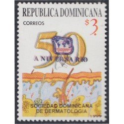 Rep. Dominicana 1392 1999 Sociedad Dominicana de Dermatología MNH Rep. Dominicana 1392 1999 Sociedad Dominicana de Dermatología MNH