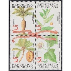 Rep. Dominicana 1365/68 1999 Frutas endémicas Acana Memisa Cacheo MNH Rep. Dominicana 1365/68 1999 Frutas endémicas Acana Memisa Cacheo MNH