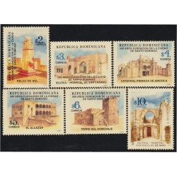 Rep. Dominicana 1309/14 1998 500 Años de fundación de la Ciudad de Santo Domingo MNH Rep. Dominicana 1309/14 1998 500 Años de fundación de la Ciudad de Santo Domingo MNH